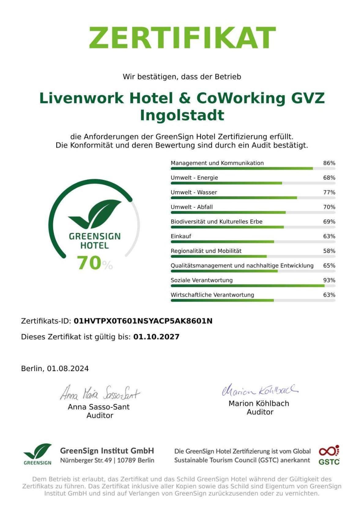 Livenwork Hotel & Coworking Gvz Ingolstadt Bagian luar foto